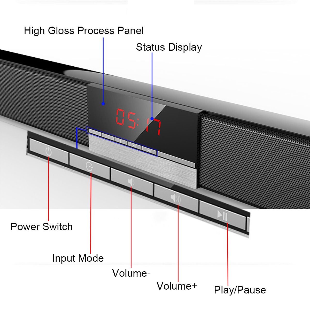 40W-bluetooth-Soundbar-Computer-Speaker-With-DSP-Clock-Sound-Effect-Regulation-Dual-Built-in-Subwoof-1617548