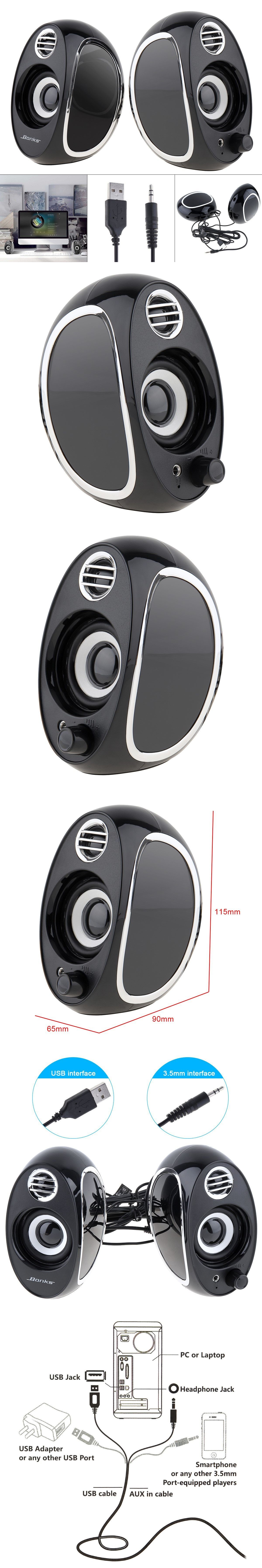 Bonks-DX18-Full-Range-20-Subwoofer-Portable-Computer-Speakers-Mini-Bass-PC-Speaker-Portable-Music-DJ-1632258