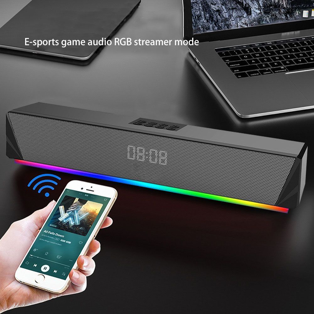 Langjing-A8-Computer-Speaker-RGB-Light-Effect-bluetooth-USB-Recharging-Clock-Display--AUX--U-Disk--T-1742254