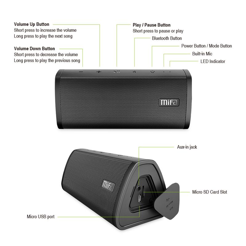 MIFA-A10-bluetooth-42-IPX5-Waterproof-Bass-Speaker-Supports-TF-Card-Audio-Input-1296773