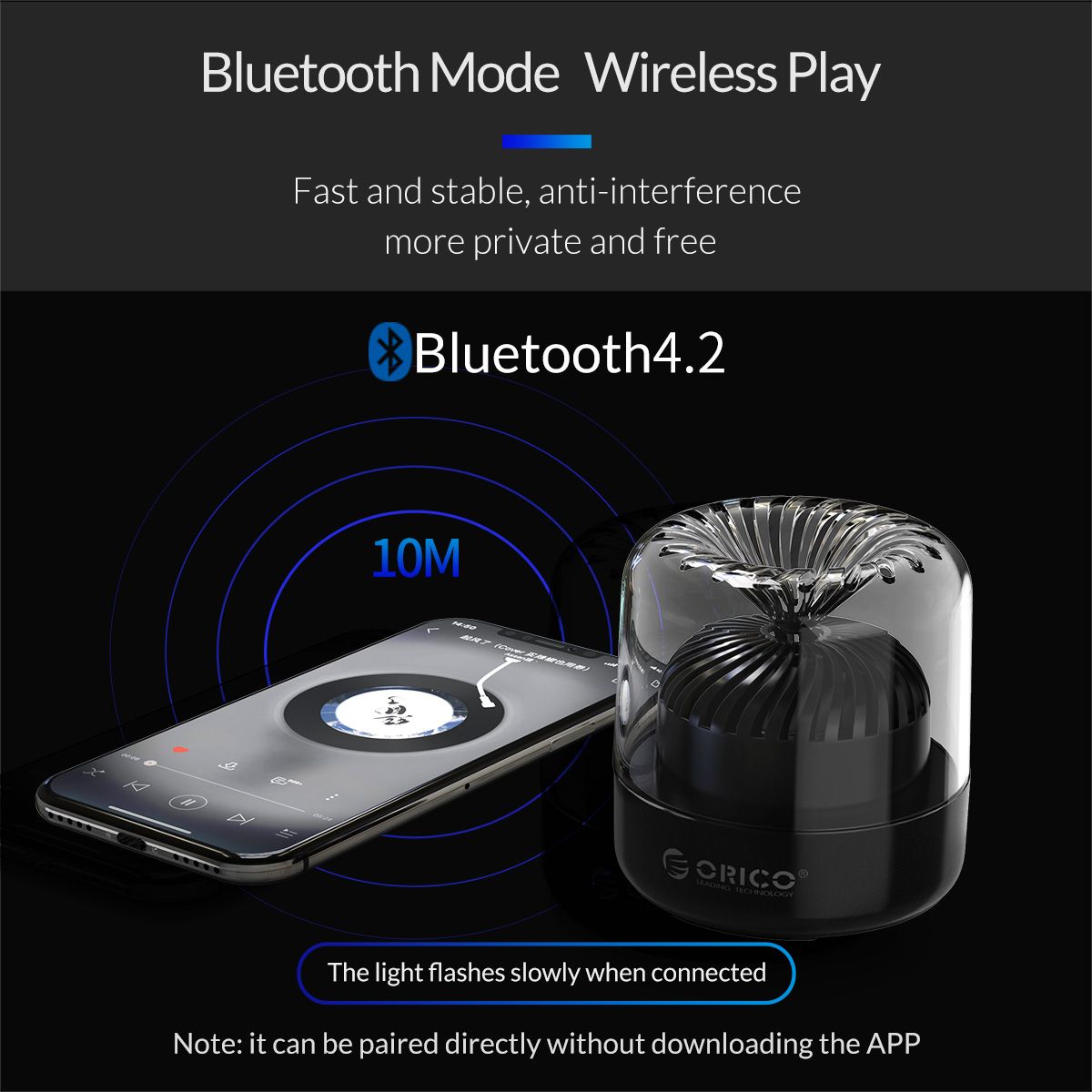ORICO-BS6-Mini-Transparent-bluetooth42-Speaker-Portable-Wireless-Speaker-Sound-3D-Stereo-TF-AUX-Micr-1412681
