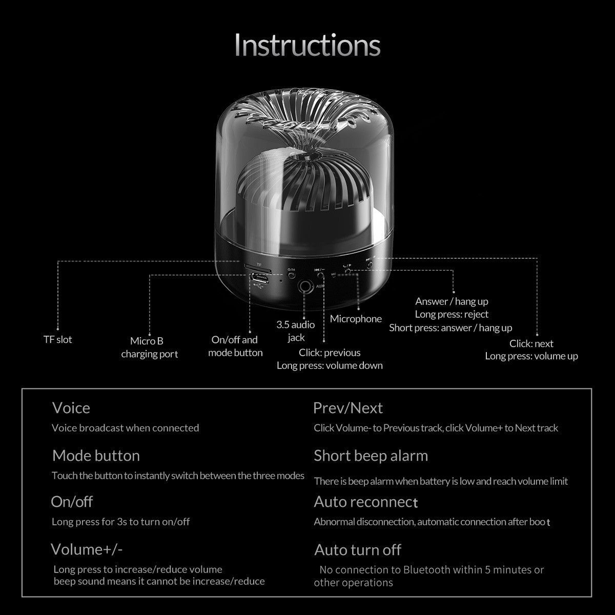 ORICO-BS6-Mini-Transparent-bluetooth42-Speaker-Portable-Wireless-Speaker-Sound-3D-Stereo-TF-AUX-Micr-1412681