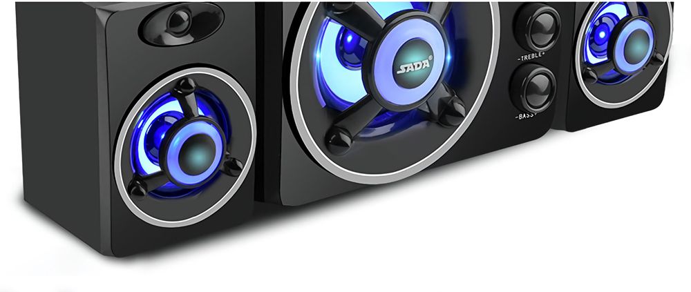 SADA-D-208-35mm-Audio-bluetooth-21-Channel-Bass-LED-Light-Computer-Speaker-Support-TF-U-Disk-1449441