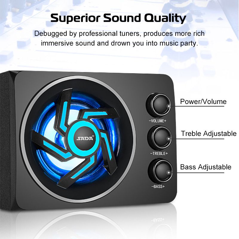 SADA-D-209-35mm-Audio-Jack-3D-Stereo-Subwoofer-100-Bass-LED-Light-Portable-Computer-Speaker-for-Lapt-1624219