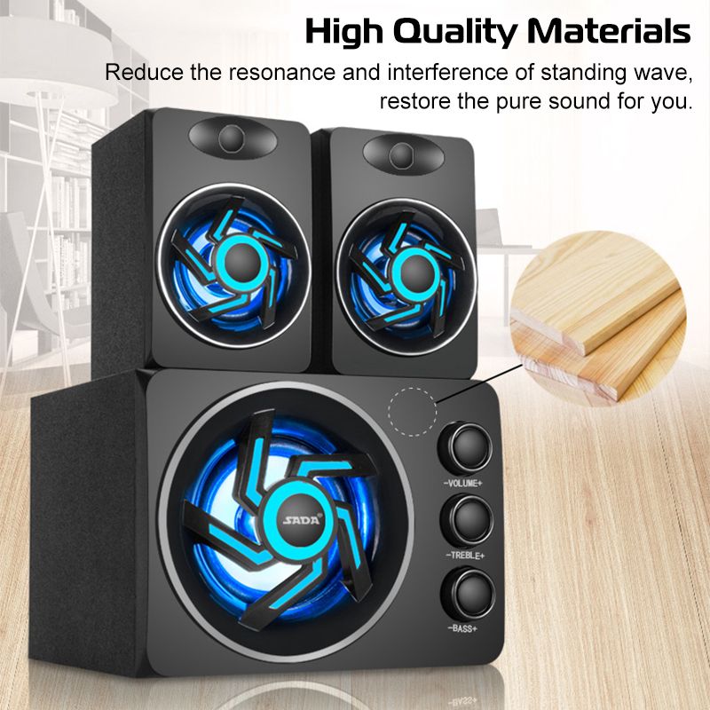 SADA-D-209-35mm-Audio-Jack-3D-Stereo-Subwoofer-100-Bass-LED-Light-Portable-Computer-Speaker-for-Lapt-1624219