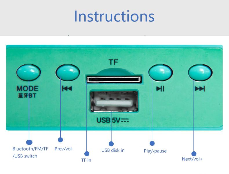 SADA-D-223-Mini-3D-Surround-Bluetooth-USB-21-TF-FM--Combination-Bass-Subwoofe-Computer-Speaker-for-L-1623076