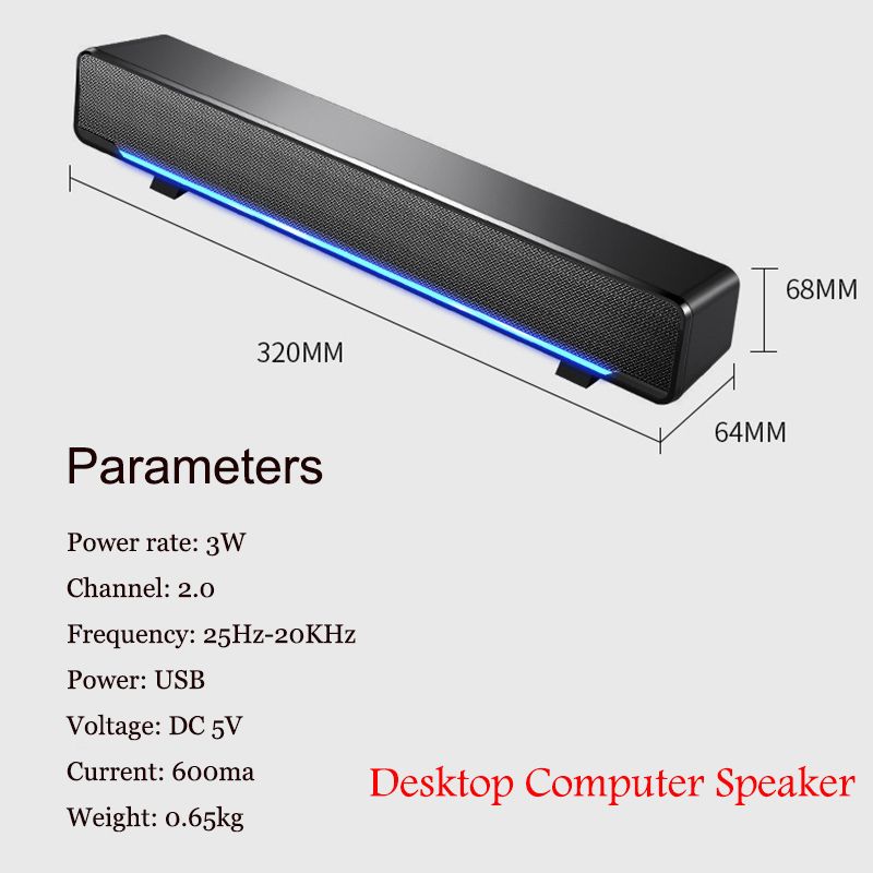 SADA-V-196-USB-Powered-35mm-Audio-Wired-3D-Stereo-Computer-Speaker-Soundbar-Loudspeaker-1447900