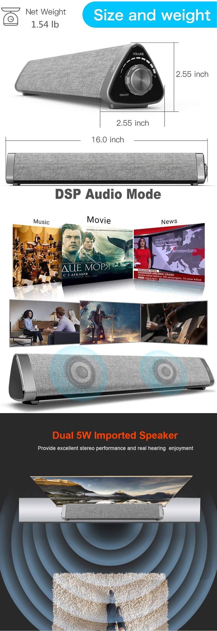 Sanwo-LP-1811-Portable-bluetooth-50-Speaker-10W-Wireless-Speaker-TV-Soundbar-Home-Theater-3D-Stereo--1643417