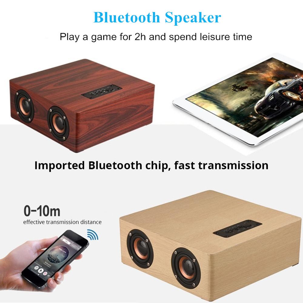 Wooden-bluetooth-42-Wireless-Speaker-4-Loudspeaker-HiFi-Wireless-Music-Player-With-TF-AUX--Port-1377294