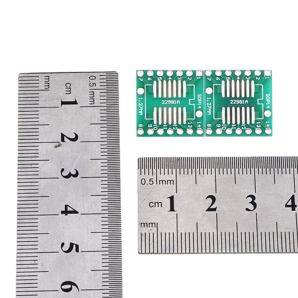 10PCS-065127mm-TSSOP14-SSOP14-SOP14-to-DIP14-Transfer-Board-DIP-Pin-Board-Pitch-Adapter-1588873