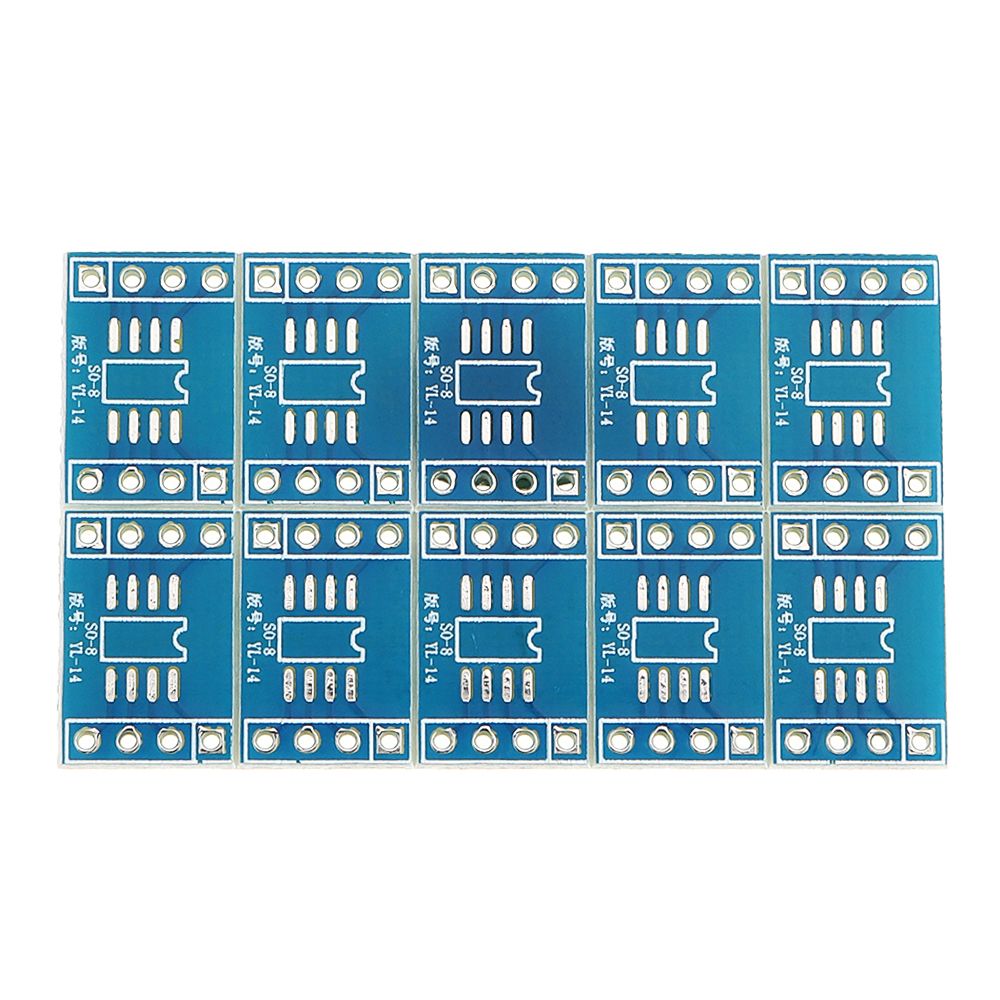 10PCS-SOP-8-Adapter-Plate-SOP-to-DIP-SO8--SOP8-DIP8-Adapter-Plate-IC-Soket-YL-14-1588815