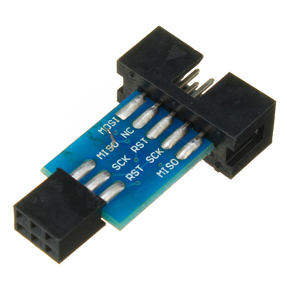 10pcs-10-Pin-To-6-Pin-Adapter-Board-Connector-ISP-Interface-Converter-AVR-AVRISP-USBASP-STK500-Stand-1415779