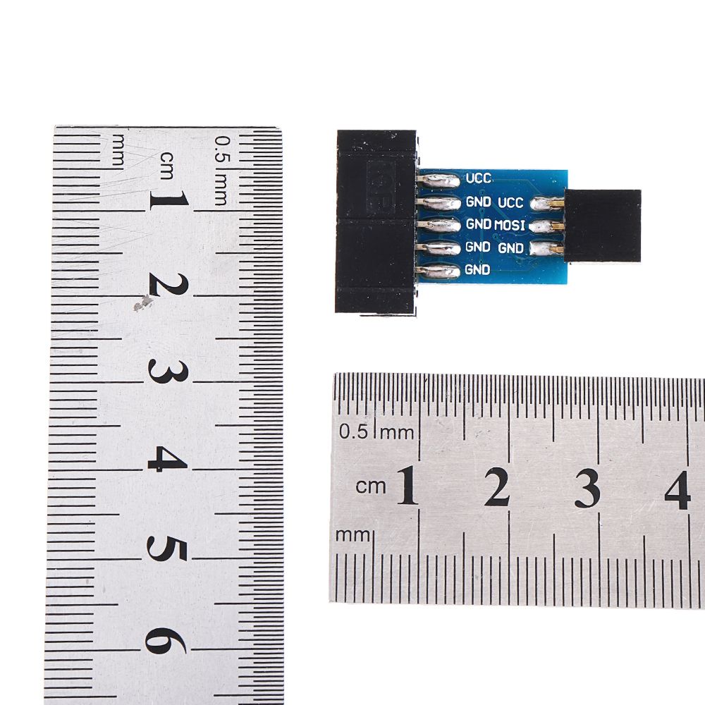 10pcs-10-Pin-to-6-Pin-Adapter-Board-Converter-Module-For-AVRISP-MKII-USBASP-STK500-Geekcreit-for-Ard-1635204