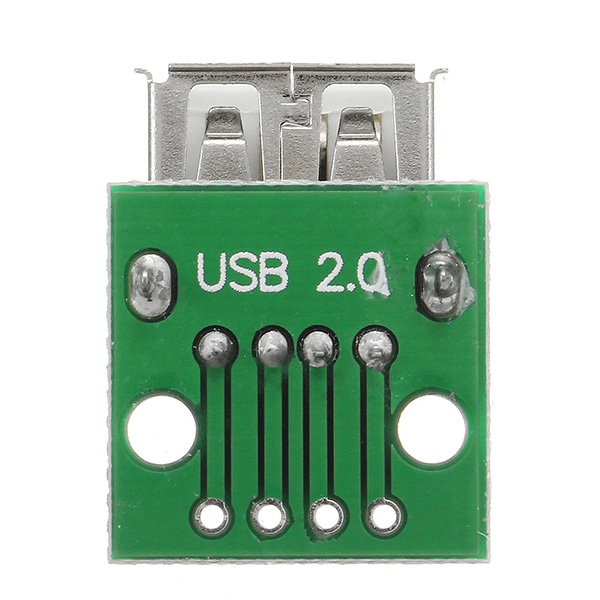 10pcs-USB-20-Female-Head-Socket-To-DIP-254mm-Pin-4P-Adapter-Board-1167634