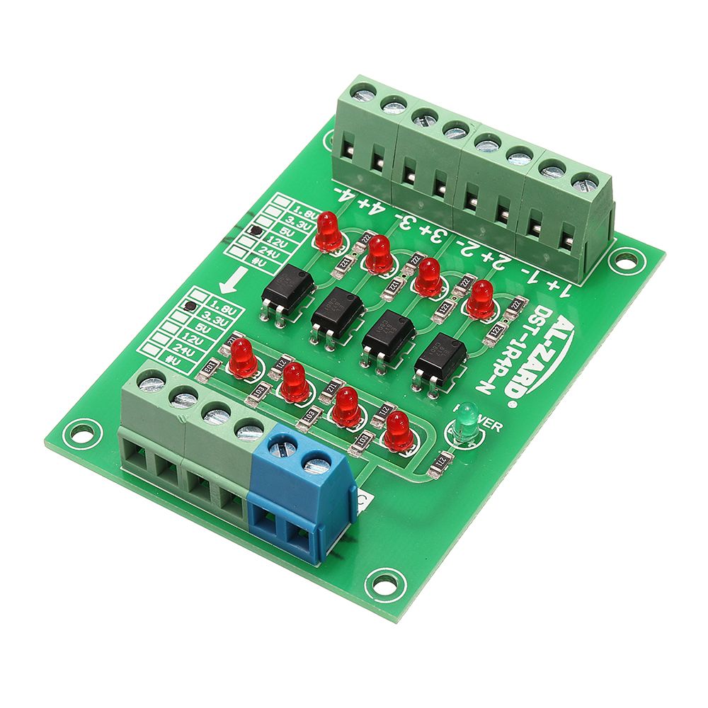 12V-To-33V-4-Channel-Optocoupler-Isolation-Board-Isolated-Module-PLC-Signal-Level-Voltage-Converter--1336504