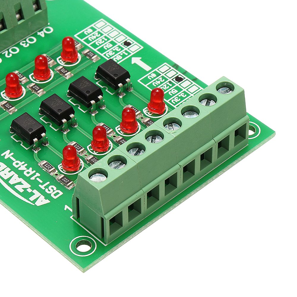 12V-To-33V-4-Channel-Optocoupler-Isolation-Board-Isolated-Module-PLC-Signal-Level-Voltage-Converter--1336504