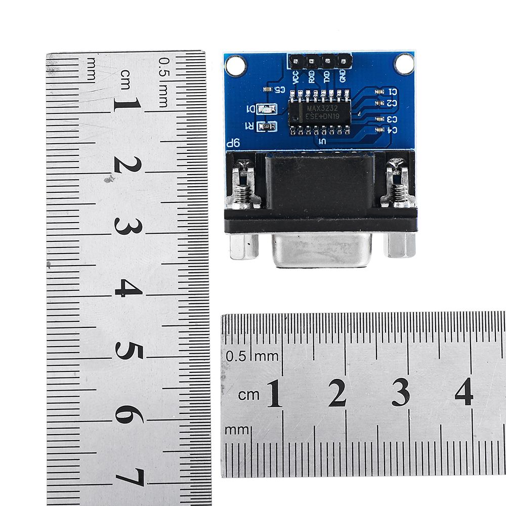 2Pcs-A14-RS232-to-TTL-Serial-Port-to-TTL-Converter-Board-Brush-Module-MAX3232-Chip-1717409