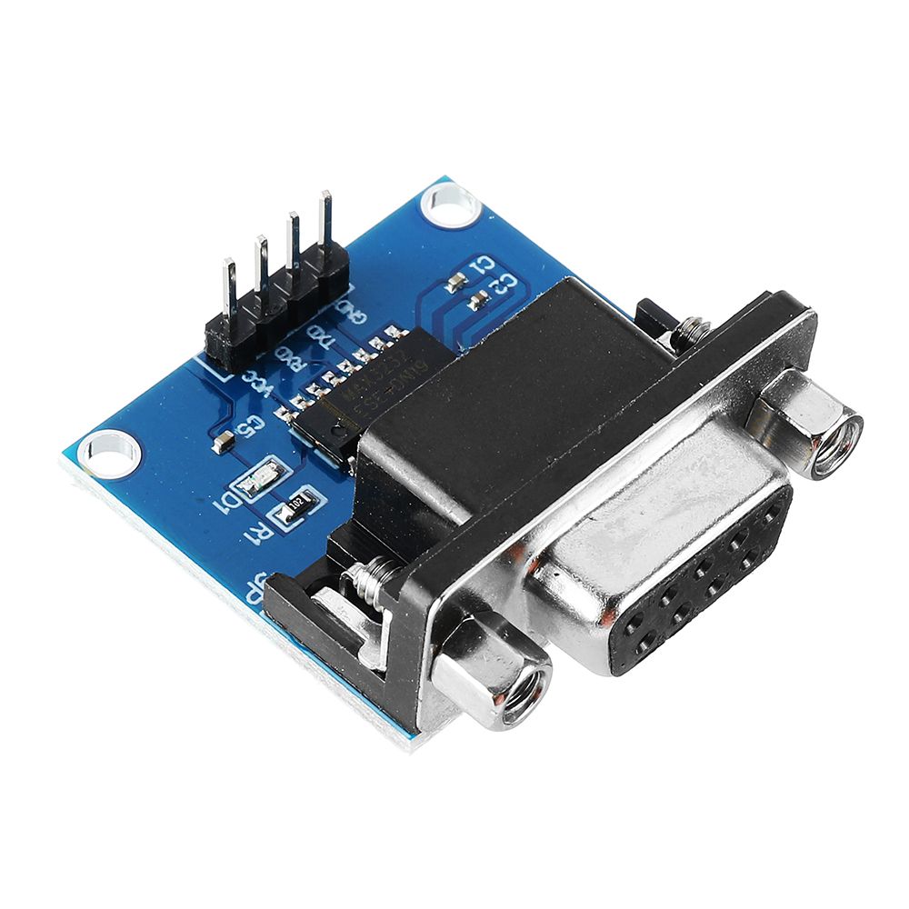 2Pcs-A14-RS232-to-TTL-Serial-Port-to-TTL-Converter-Board-Brush-Module-MAX3232-Chip-1717409