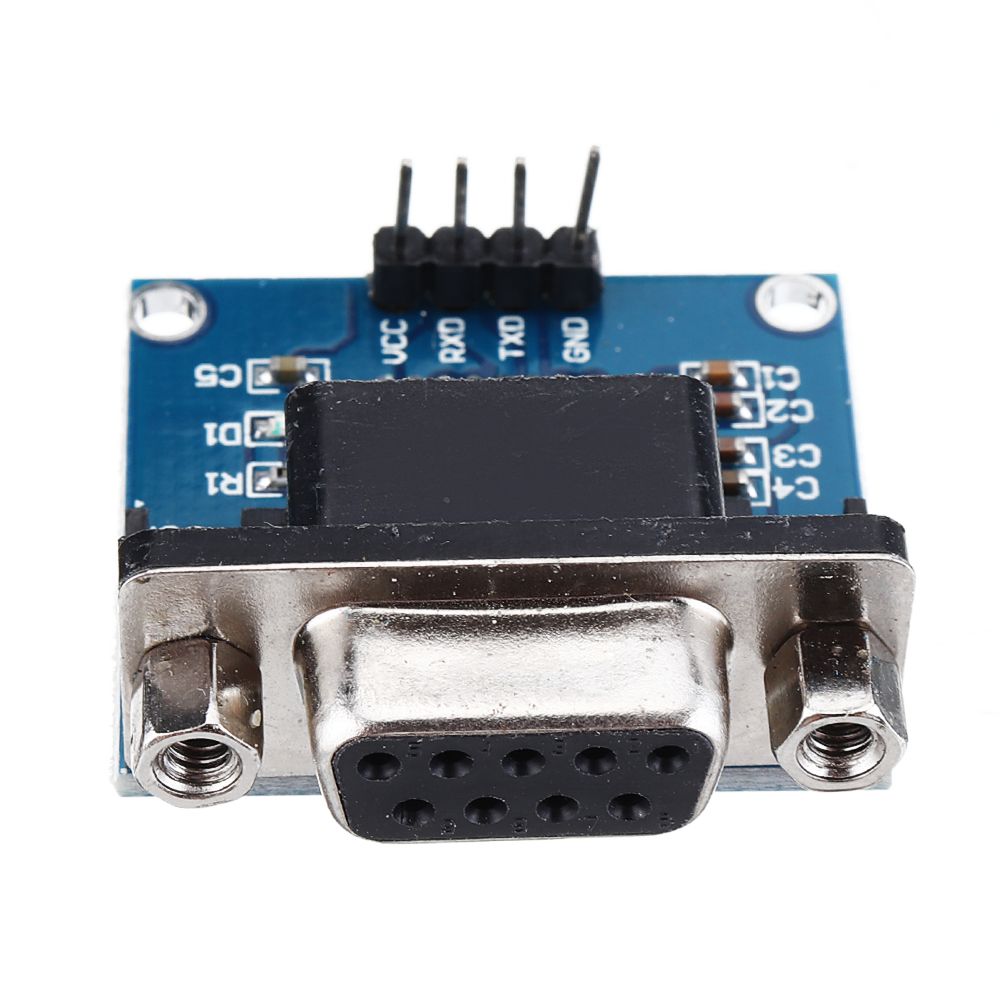 2pcs-DC5V-MAX3232-MAX232-RS232-To-TTL-Serial-Communication-Converter-Module-With-Jumper-Cable-Geekcr-1695037