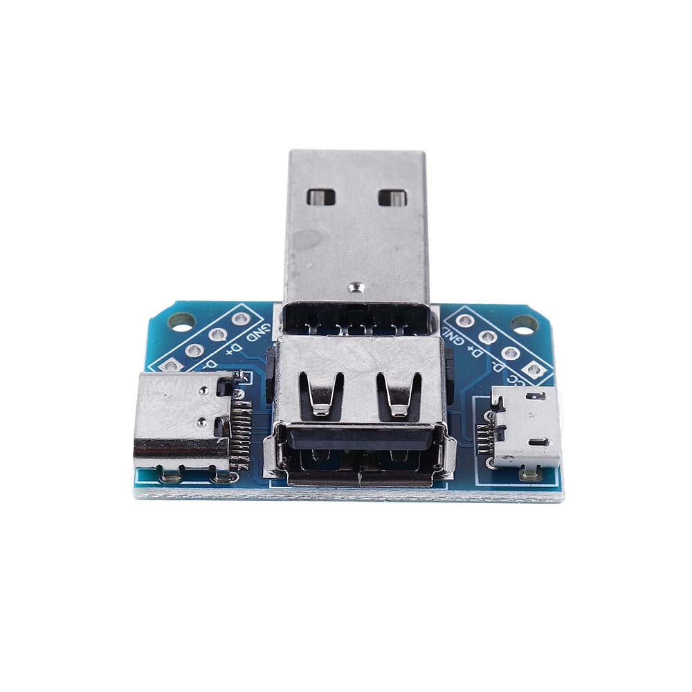 3pcs-USB-Adapter-Board-Male-to-Female-Micro-Type-C-4P-254mm-USB4-Module-Converter-1605816