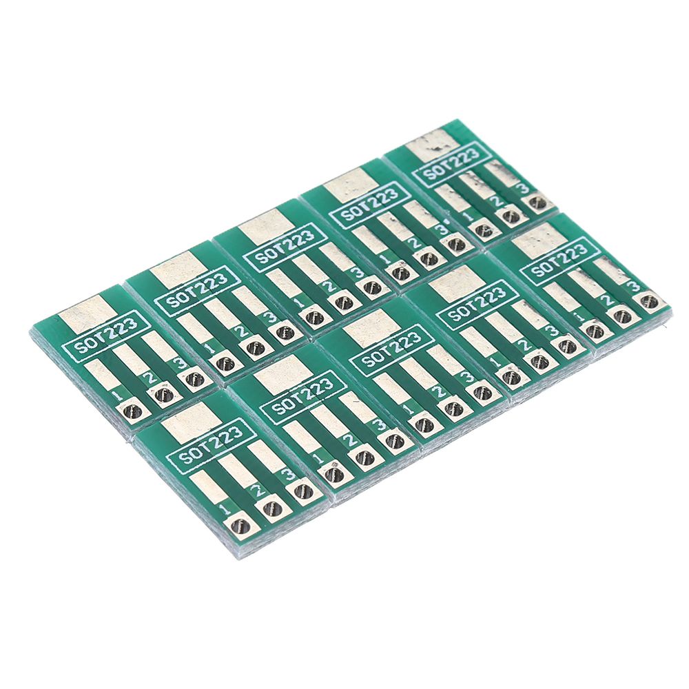 50pcs-SOT89SOT223-to-SIP-Patch-Transfer-Adapter-Board-SIP-Pitch-254mm-PCB-Tin-Plate-1631713