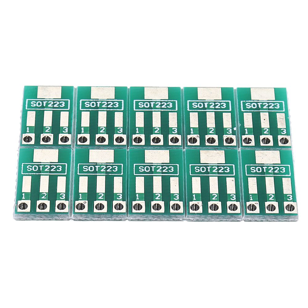 50pcs-SOT89SOT223-to-SIP-Patch-Transfer-Adapter-Board-SIP-Pitch-254mm-PCB-Tin-Plate-1631713