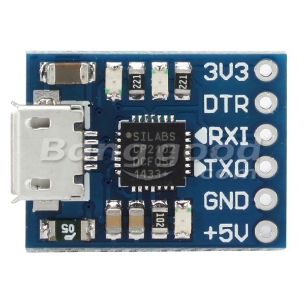 5Pcs-CP2102-USB-To-TTLSerial-Module-Downloader-980102