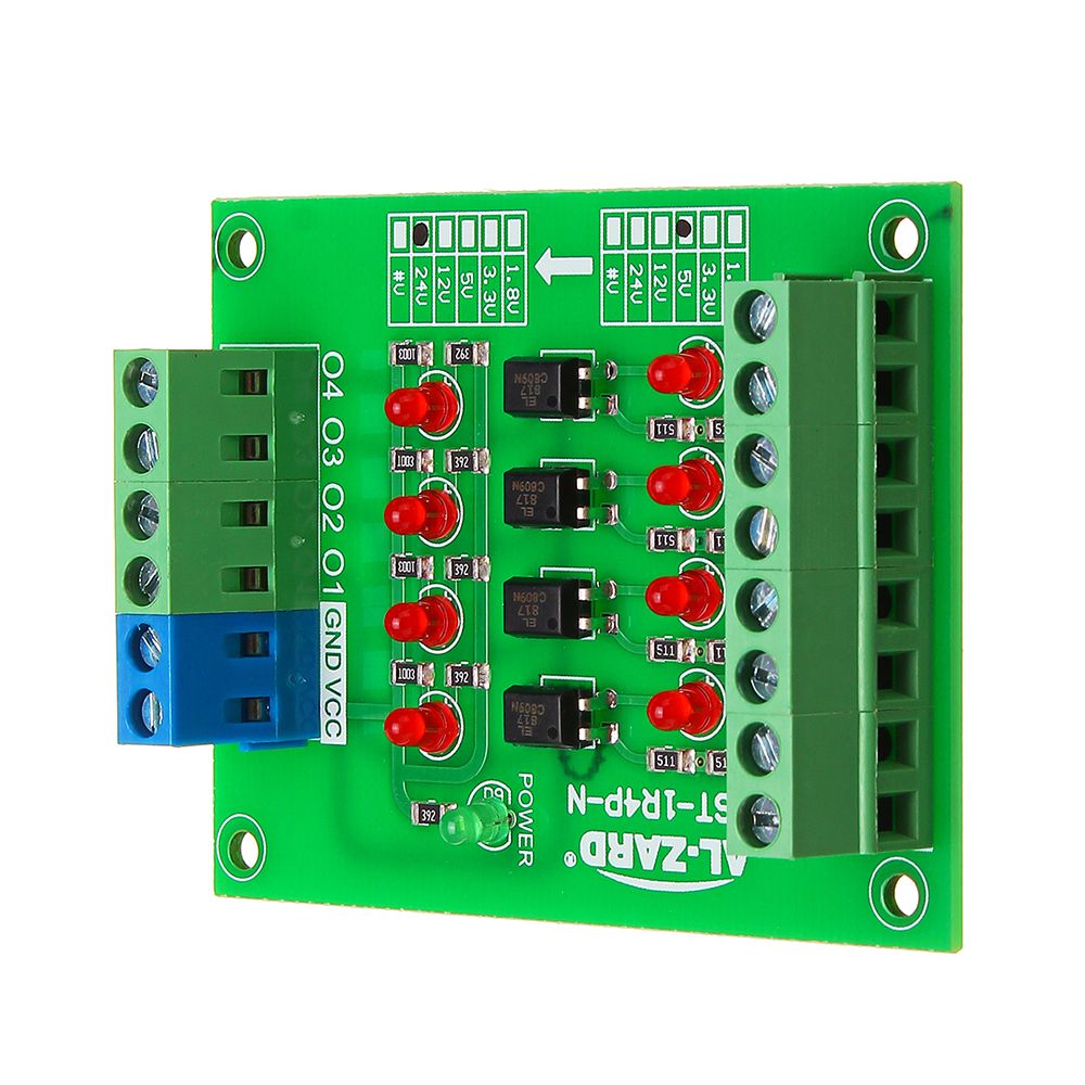 5V-To-24V-4-Channel-Optocoupler-Isolation-Board-Isolated-Module-PLC-Signal-Level-Voltage-Converter-B-1416552