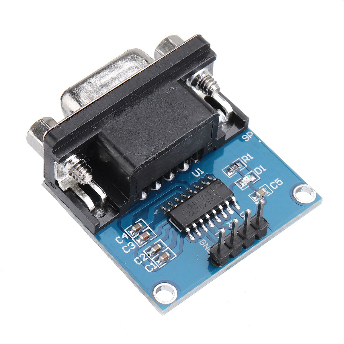 5pcs-RS232-to-TTL-Serial-Port-Converter-Module-DB9-Connector-MAX3232-Serial-Module-1527330