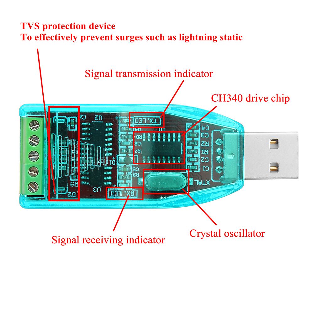 5pcs-USB-To-RS485-Converter-USB-485-With-TVS-Transient-Protection-Function-With-Signal-Indicator-1384504