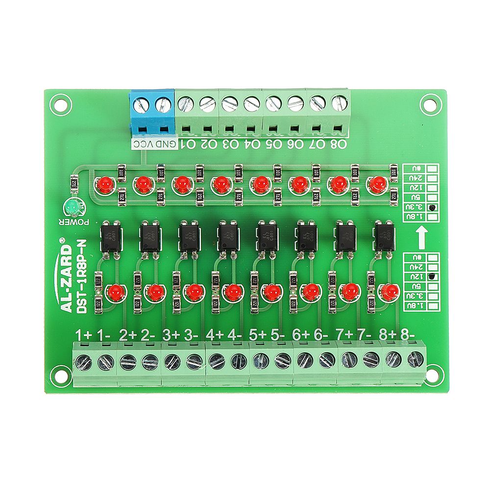8-Channel-12V-To-33V-Optocoupler-Isolation-Module-PLC-Signal-Level-Voltage-Conversion-Board-NPN-Outp-1336505