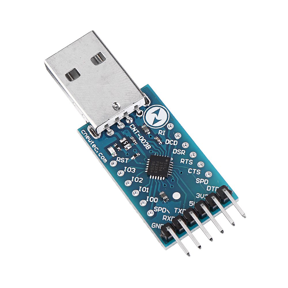 CP2104-USB-20-to-TTL-UART-6pin-Serial-Converter-Module-STC-PRGMR-With-Cables-1455578