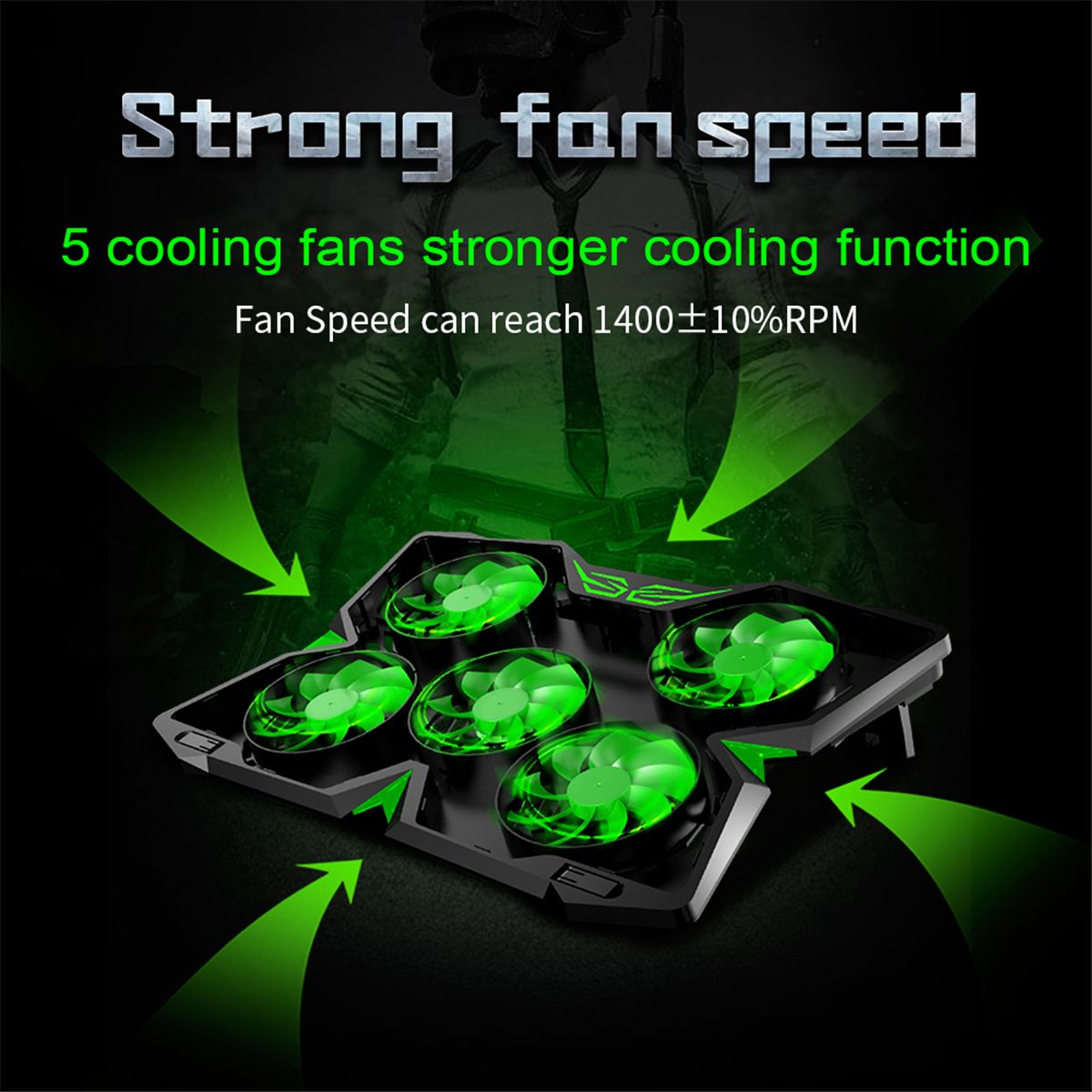 Cool-Cold-Ice-Troll-2S-15-17-Inch-Gaming-Laptop-Cooling-Stand-Powerful-Pad-with-5-Fans-Laptop-Cooler-1578396