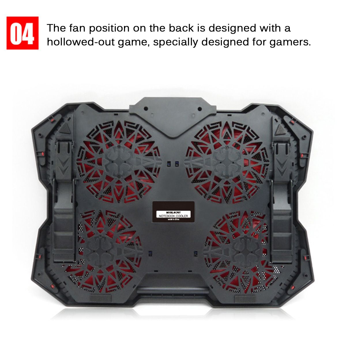 Laptop-Cooling-Pads-4-Fans-3-Levels-Of-Lifting-USB-Port-Air-Cooling-Noiseless-Stand-For-17-inches-an-1669559
