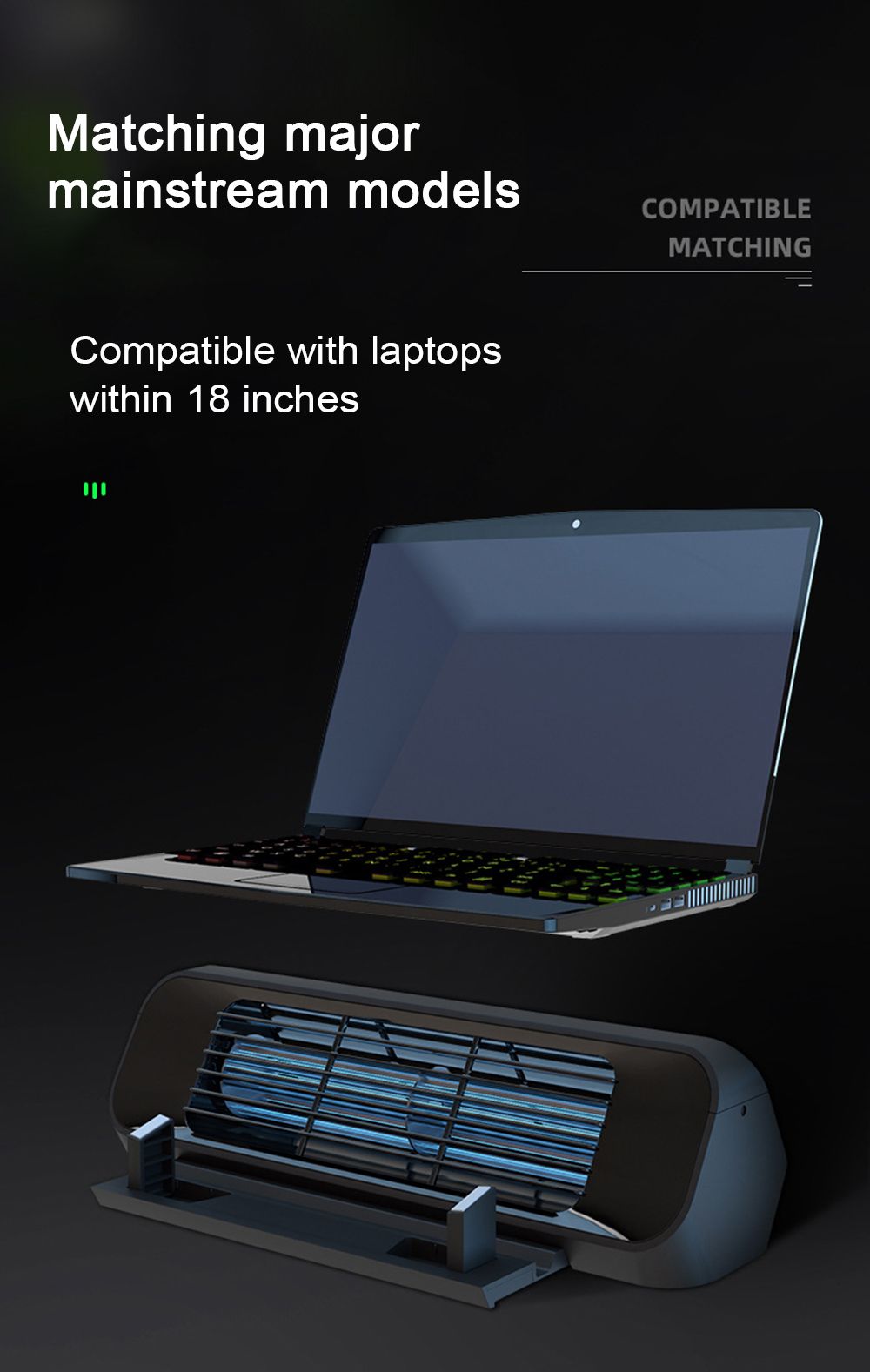 NUOXI-X1-Turbine-Laptop-Radiator-Cooling-Base-Notebook-Computer-Bracket-Cooling-Pad-2600ROM-for-Mobi-1749425