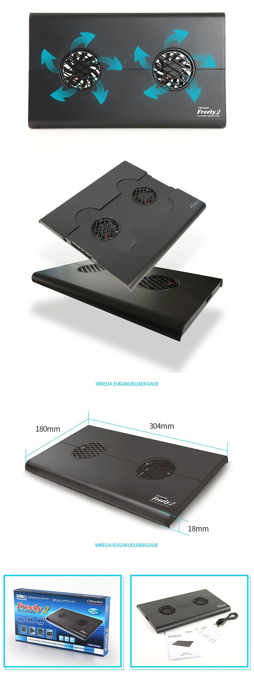 OImaster-Pull-Fan-Notebook-Laptop-Cooler-Heat-Dink-Laptop-Stand-Cooling-Pad-Cooling-Stand-with-2-Fan-1474705