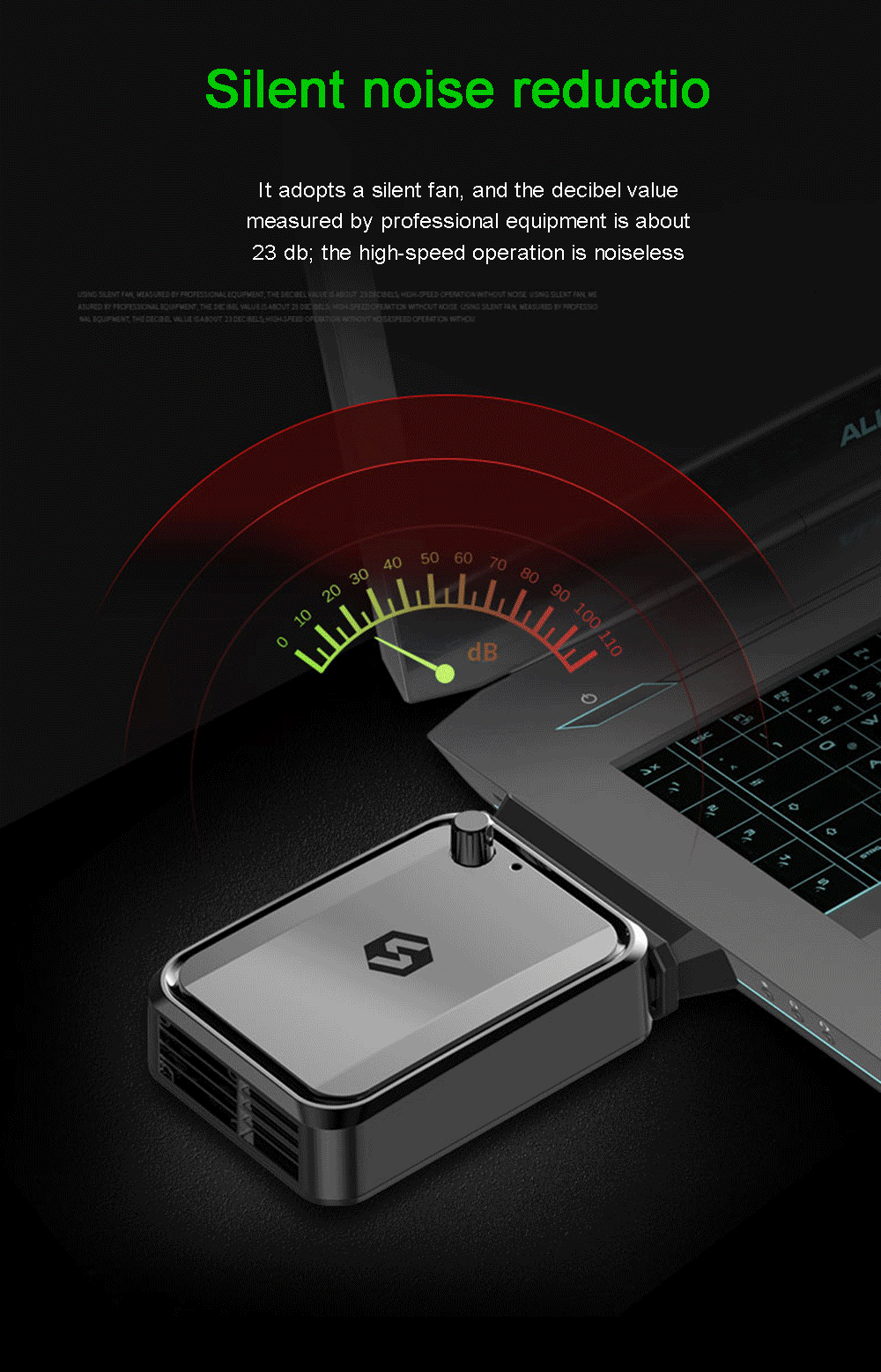 Suohuang-Laptop-Radiator-Bracket-Laptop-Exhaust-Fan-Base-Water-Cooling-Pad-Mute-5V-USB-Supply-for-12-1742906