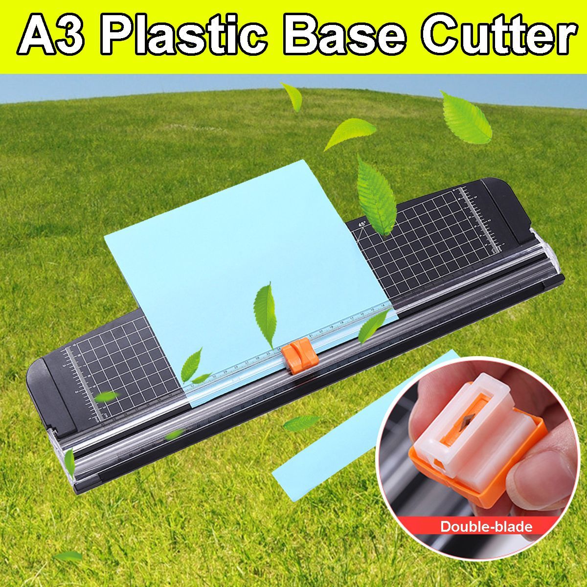12inch-A3-Paper-Cutter-Plastic-Base-Guillotine-Page-Photo-Trimmer-Scrap-Booking-1631677