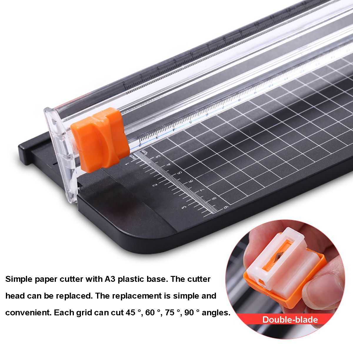 12inch-A3-Paper-Cutter-Plastic-Base-Guillotine-Page-Photo-Trimmer-Scrap-Booking-1631677