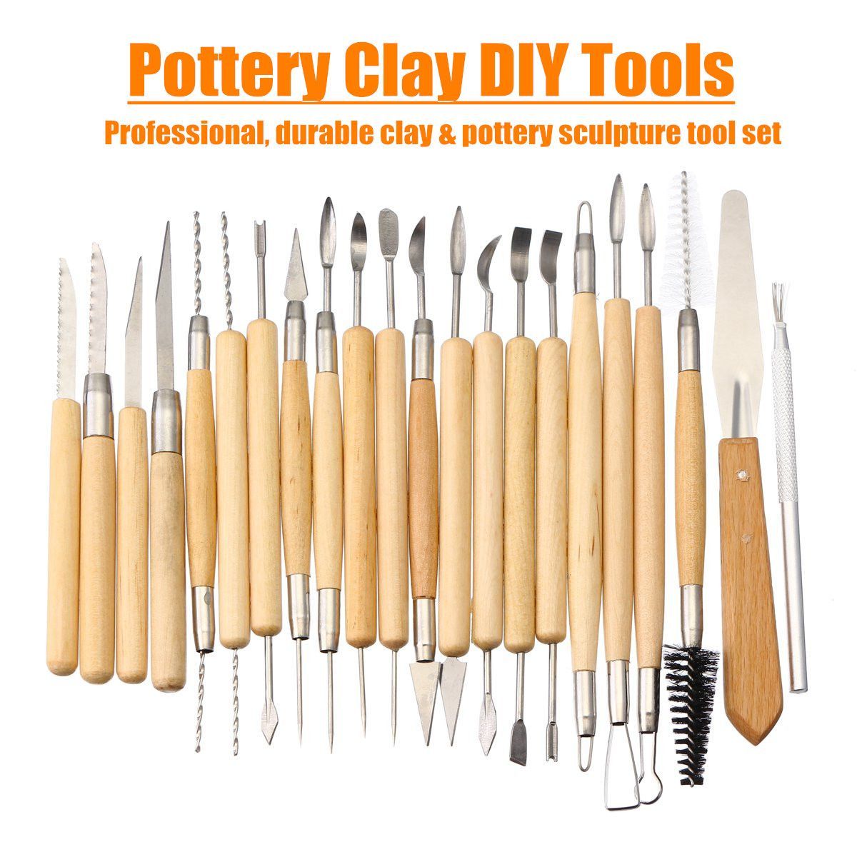 22Pcs-Pottery-Clay-Tool-Set-Sculpting-Polymer-Modeling-Art-Carving-DIY-Kits-1380293