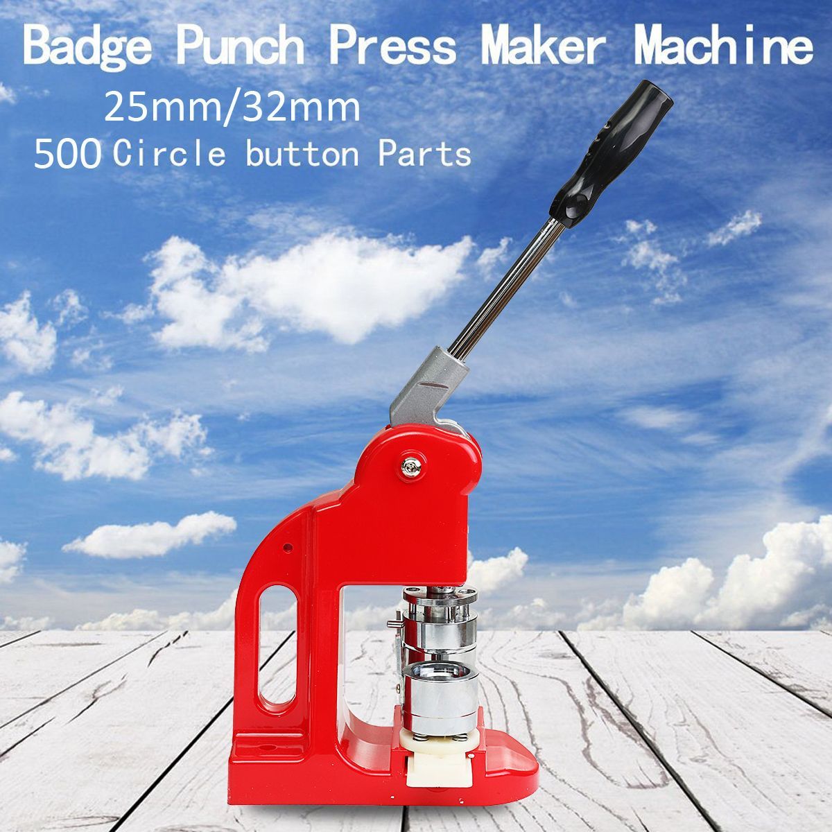 25mm-Button-Badge-Maker-Punch-Press-Machine-with-Button-Parts-and-Circle-Cutter-1258650