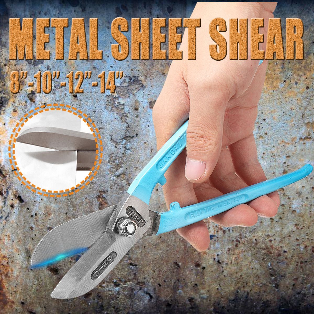 8101214-Inch-Straight-Tin-Snips-Shears-Metal-Aluminum-Tin-Cutter-for-Cutting-Aluminum-Thin-Metal-She-1351785