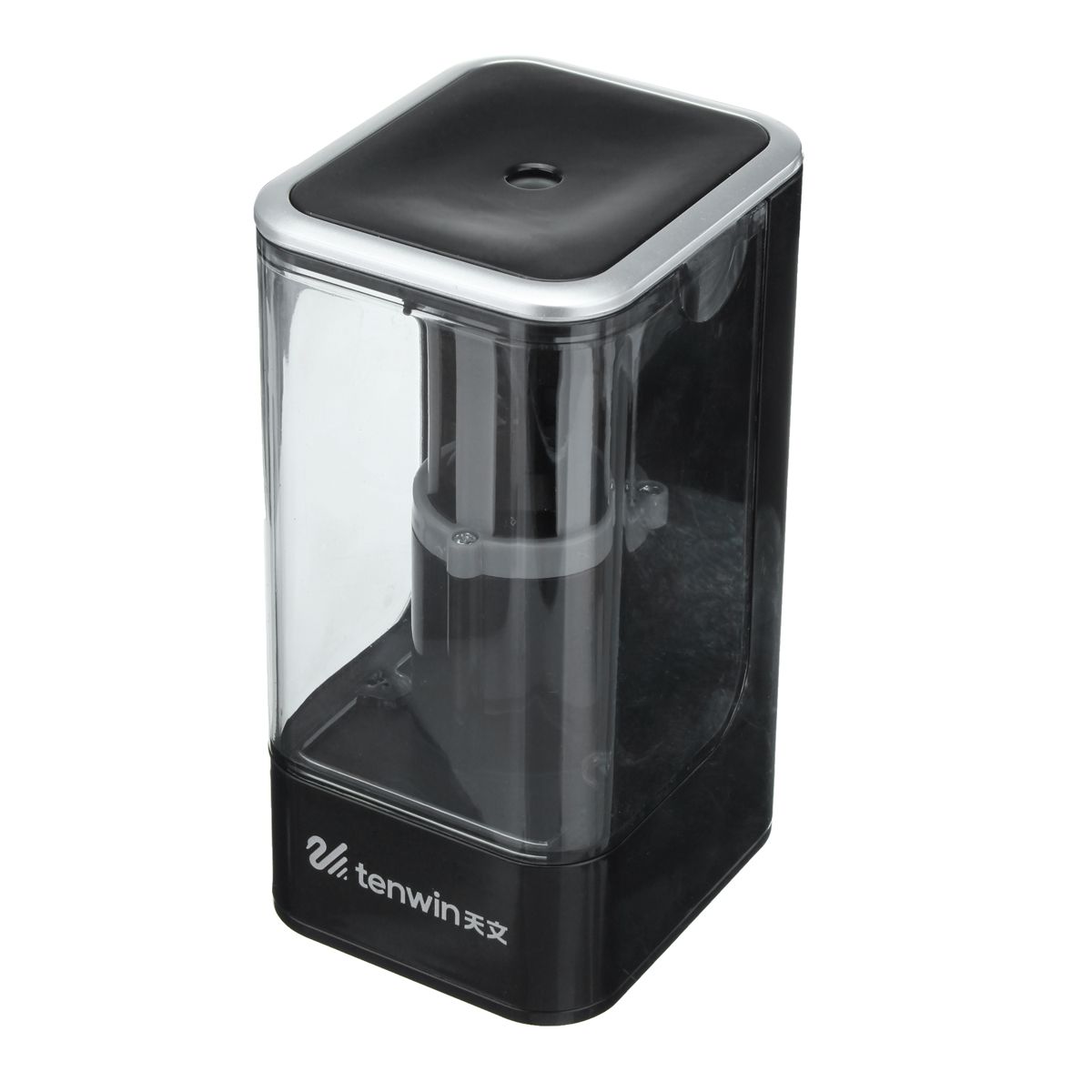 AC-100-240V-5060HZ-Automatic-Electric-Pencil-Sharpener-Mechanical-WhiteBlack-1237764