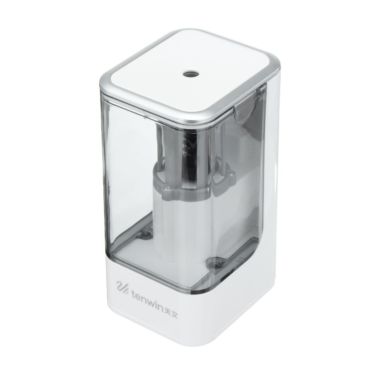 AC-100-240V-5060HZ-Automatic-Electric-Pencil-Sharpener-Mechanical-WhiteBlack-1237764