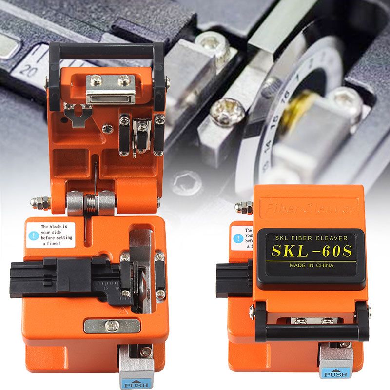 Raitool-SKL-60S-Optical-Fiber-Cutter-Cutter-FTTH-High-Precision-Fiber-Cleaver-Orange-with-bag-1242784