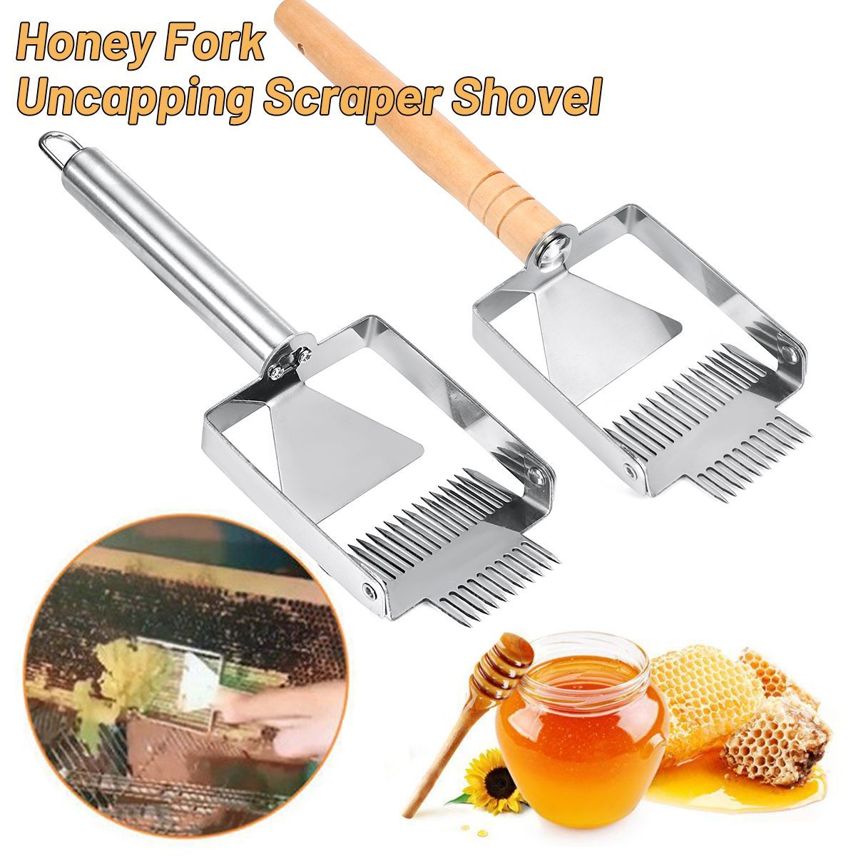 Stainless-Steel-Bee-Hive-Uncapping-Honey-Forks-Scraper-Handle-Beekeeping-Tools-1680741