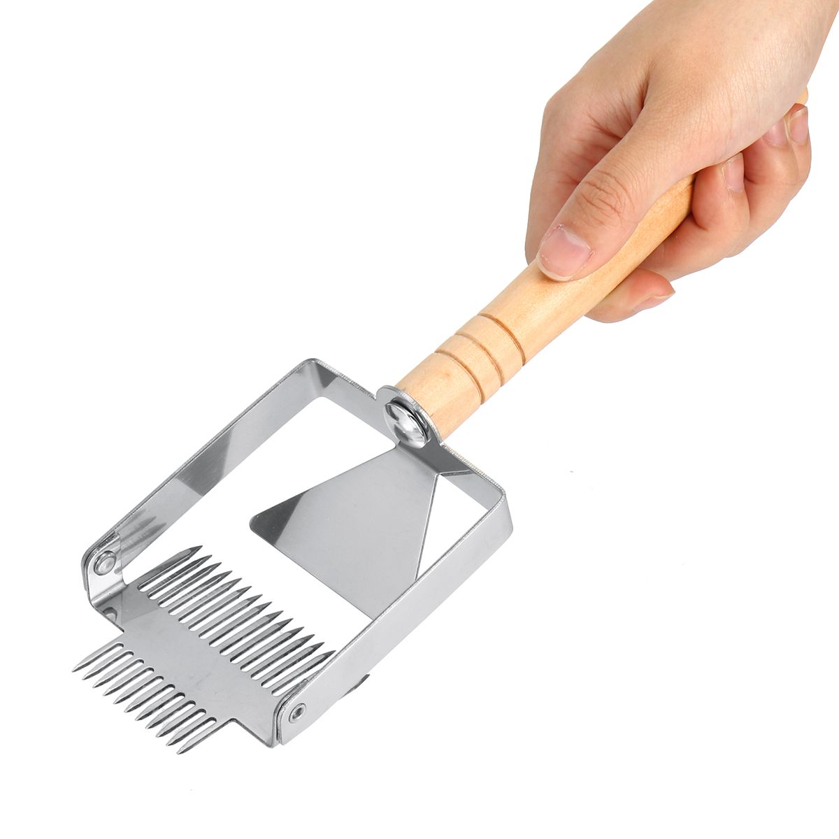 Stainless-Steel-Bee-Hive-Uncapping-Honey-Forks-Scraper-Handle-Beekeeping-Tools-1680741