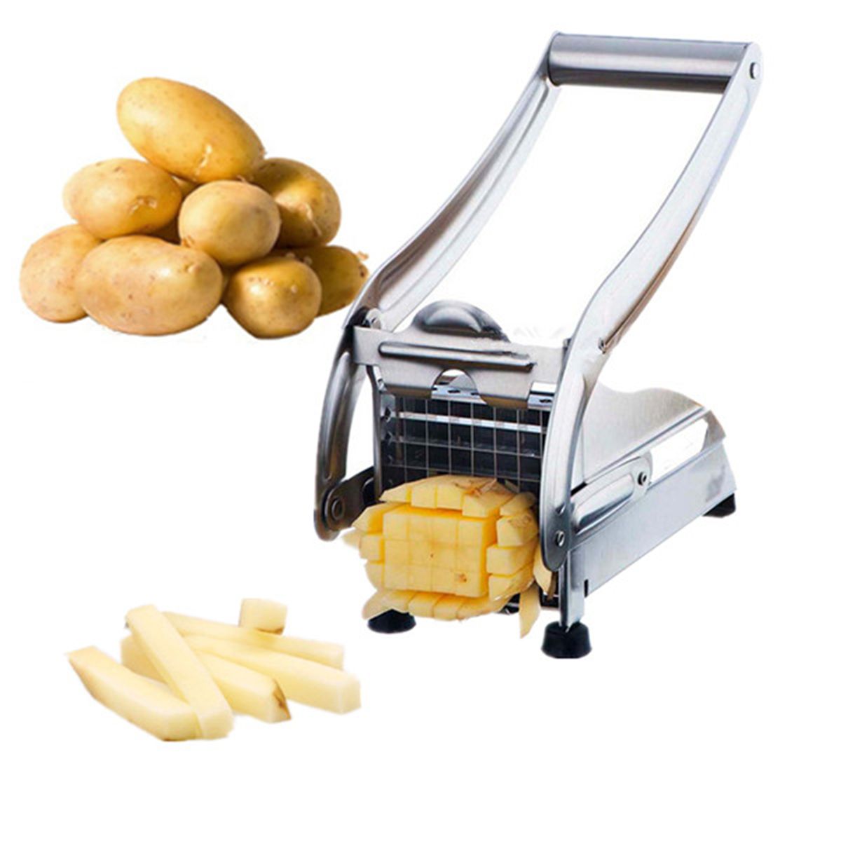 Stainless-Steel-French-Fry-Potato-Cutter-Maker-Slicer-Chopper-Dicer-with-2-Bllades-Vegetable-Cutter-1197223