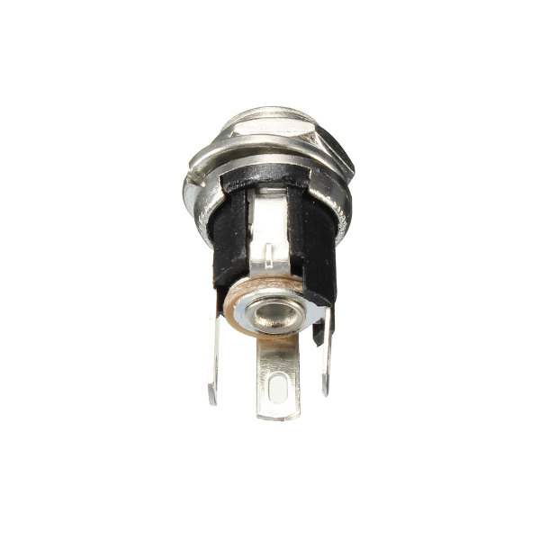 1PC-55X25mm-Power-Socket-Threaded-Head-DC-Connector-Adapter-Plug-Metal-Panel-Mount-Socket-1176984