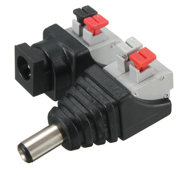 LUSTREON-DC-Power-Male-Female-5521mm-Connector-Adapter-Plug-Cable-Pressed-for-LED-Strips-12V-1199470